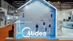 Midea unveiled its suite of domestic water solutions at Aquatech Amsterdam. Midea unveiled its suite of domestic water solutions at Aquatech Amsterdam.