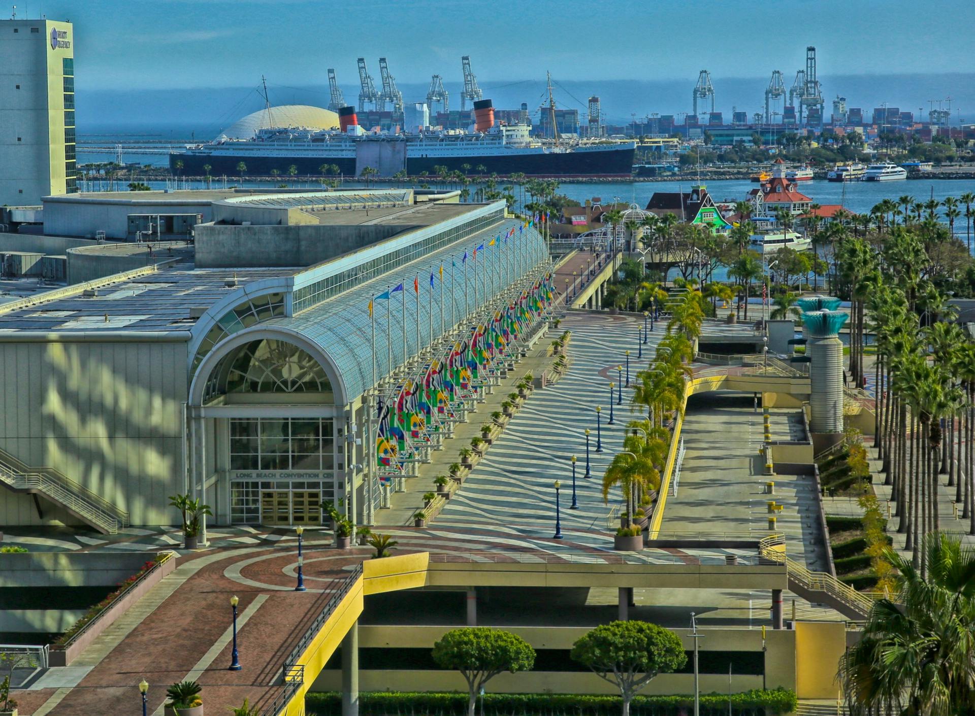 The Long Beach Convention Center.