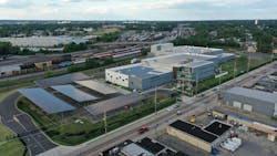 ResinTech's U.S. headquarters and resin factory in Camden, New Jersey. ResinTech's U.S. headquarters and resin factory in Camden, New Jersey.