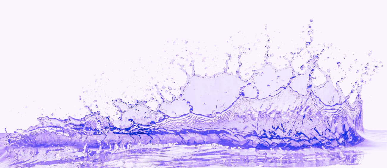 Hero image water splash