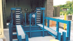 Booster station installations typically feature two 1-ton units, with drawbridge loading, side by side. Booster station installations typically feature two 1-ton units, with drawbridge loading, side by side.