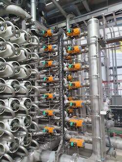 Santa Monica Water Treatment RO train Santa Monica Water Treatment RO train