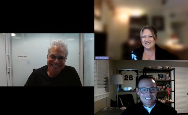 Mandy Crispin Dan Story of Grundfos and Gregg Semler of InPipe