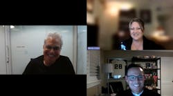 Mandy Crispin Dan Story of Grundfos and Gregg Semler of InPipe Mandy Crispin Dan Story of Grundfos and Gregg Semler of InPipe