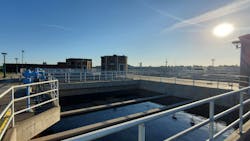 Filters and sedimentation basins at the Mohawk Treatment Plant. Filters and sedimentation basins at the Mohawk Treatment Plant.