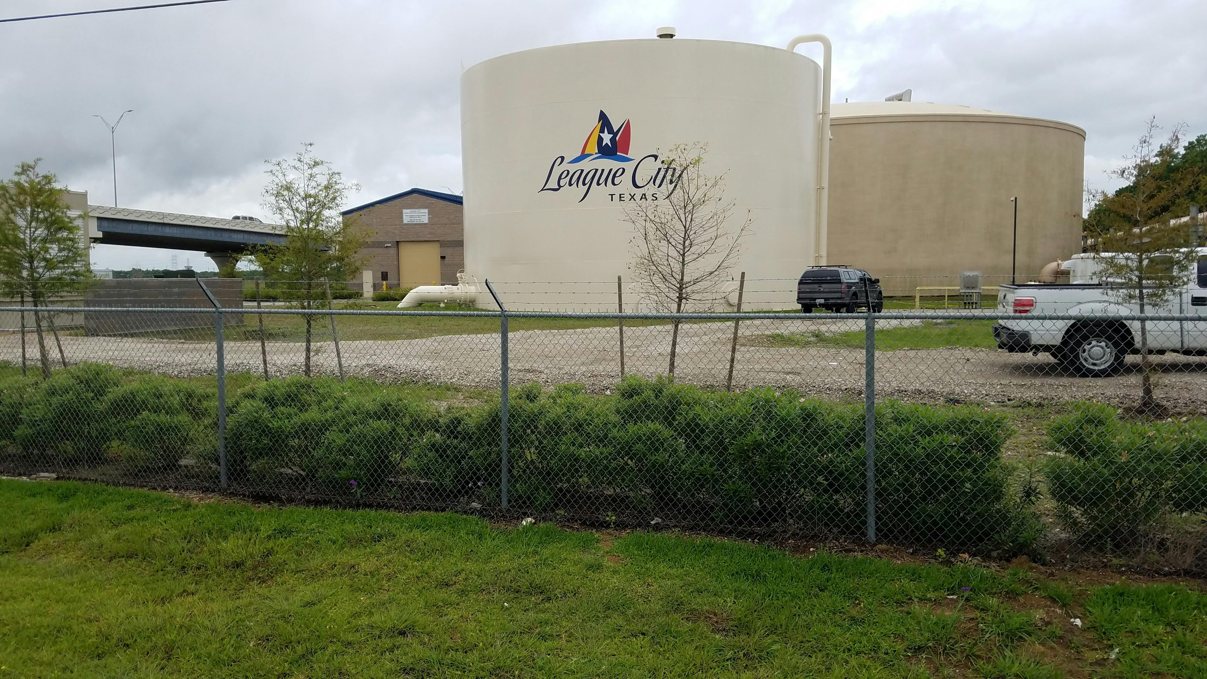 Alternate view of water plant in League City, Texas, where SETL is integrated.