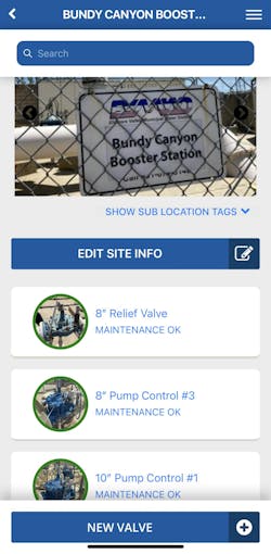 Operators can enter data directly into Link2Valves on their cell phones in the field. Operators can enter data directly into Link2Valves on their cell phones in the field.