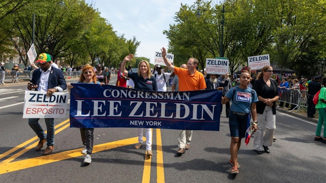 The West Indian Labor Day Parade 2022 in Brooklyn NY with Alison Esposito and Lee Zeldin.