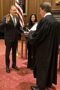 Administrator Zeldin swearing in. Administrator Zeldin swearing in.