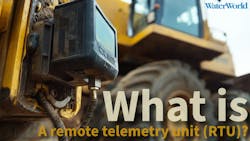 Electronic control unit showing data on a construction site with heavy machinery working. Electronic control unit showing data on a construction site with heavy machinery working.