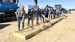 Stakeholders break ground on El Paso Water's new Pure Water Center in El Paso, Texas. Stakeholders break ground on El Paso Water's new Pure Water Center in El Paso, Texas.