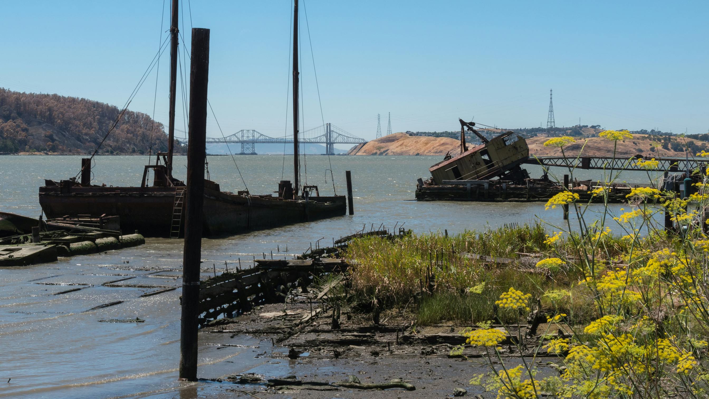 San Francisco Bay from Benicia, California