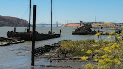 San Francisco Bay from Benicia, California. San Francisco Bay from Benicia, California.