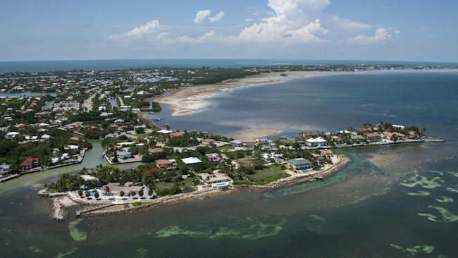 Aerial View of the Florida Keys