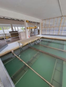 Figure 1: The project centered on rehabilitating six gravity filter basins with varied conditions and coatings, employing advanced methods to extend their life while reducing environmental impact. Figure 1: The project centered on rehabilitating six gravity filter basins with varied conditions and coatings, employing advanced methods to extend their life while reducing environmental impact.