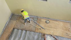 Figure 6: Final coatings included multiple layers of Macropoxy 5500 for durability, with Pro Industrial epoxy applied on moisture-prone surfaces for breathable, uniform protection. Figure 6: Final coatings included multiple layers of Macropoxy 5500 for durability, with Pro Industrial epoxy applied on moisture-prone surfaces for breathable, uniform protection.