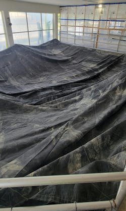 Figure 9: Custom containment structures were built around each basin to prevent contamination, with daily inspections for compliance. Figure 9: Custom containment structures were built around each basin to prevent contamination, with daily inspections for compliance.