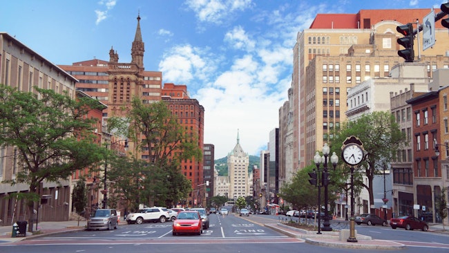 Albany, New York state capital
