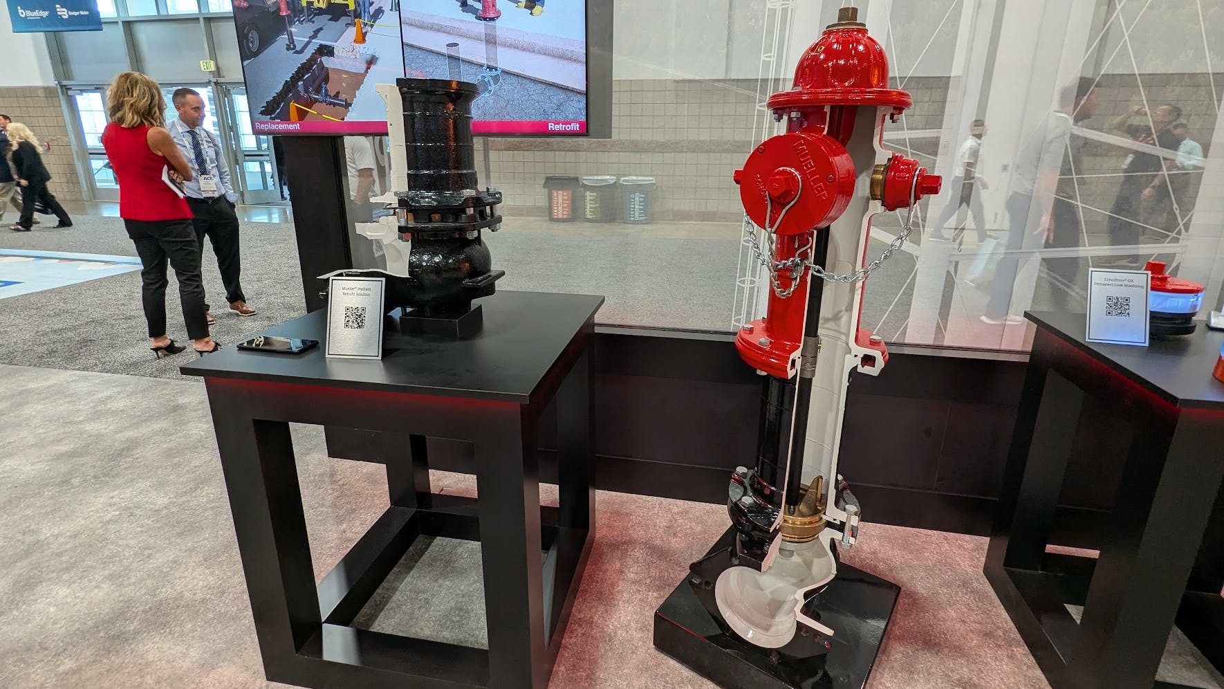 The Mueller hydrant retrofit allows utilities to replace aging part of their hydrants without excavation.