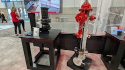 The Mueller hydrant retrofit allows utilities to replace aging part of their hydrants without excavation. The Mueller hydrant retrofit allows utilities to replace aging part of their hydrants without excavation.