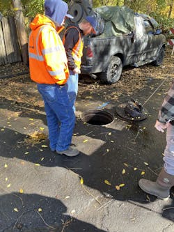 Getting the valve station ready. Getting the valve station ready.