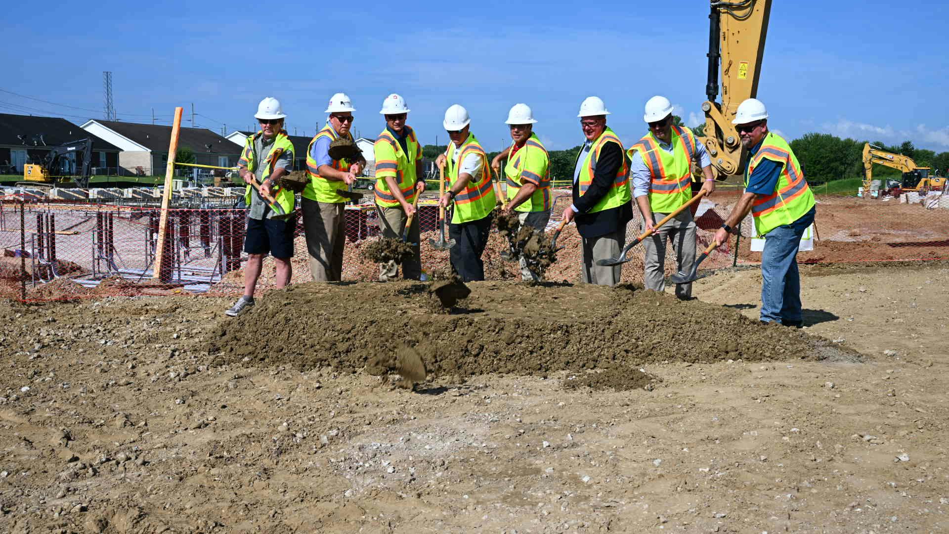 Indiana American Water hosted a groundbreaking ceremony that took place on July 29, 2025, in Seymour, Indiana, to celebrate the start of construction on a new 4.5 MGD water treatment facility,
