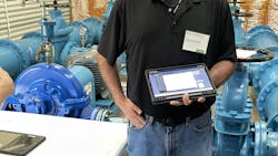 A mobile tablet that allows city of Conroe operators and employees to read data remotely. A mobile tablet that allows city of Conroe operators and employees to read data remotely.