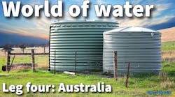 Eco friendly fresh water tanks on rural property Eco friendly fresh water tanks on rural property