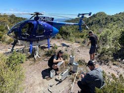 Haparapara rain gauge. Haparapara rain gauge.