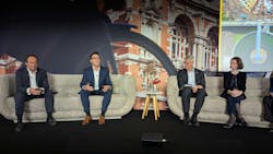 Google Head of Infrastructure and Sustainability Ben Townsend answers an audience question during a panel at the 2025 Bentley Year In Infrastructure event Oct. 15. Google Head of Infrastructure and Sustainability Ben Townsend answers an audience question during a panel at the 2025 Bentley Year In Infrastructure event Oct. 15.