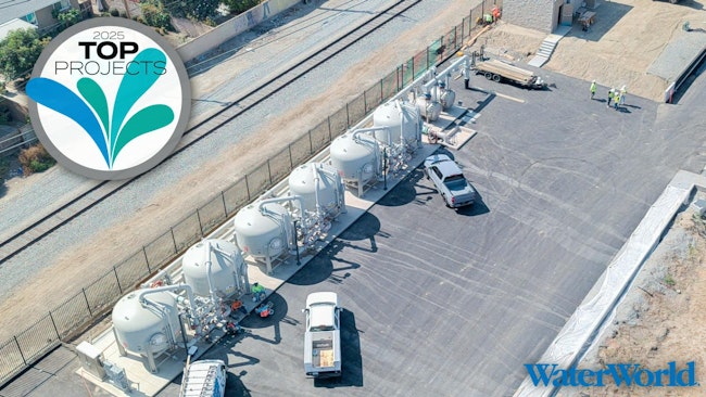 Brookhurst PFAS treatment plant