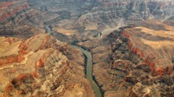 Colorado river and Grand Canyon Colorado river and Grand Canyon