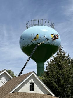 Figure 4: As the Goetzingers continued hand-painting, the colorful birds began to come to life (Photo credit: Courtesy of Little Egg Harbor MUA). Figure 4: As the Goetzingers continued hand-painting, the colorful birds began to come to life (Photo credit: Courtesy of Little Egg Harbor MUA).