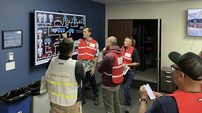 Sonoma Water field exercise.