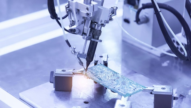 Microchip production factory