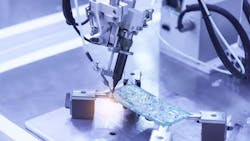 Microchip production factory Microchip production factory