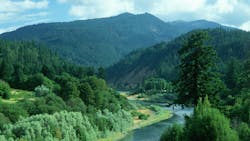 Rogue River in southern Oregon Rogue River in southern Oregon