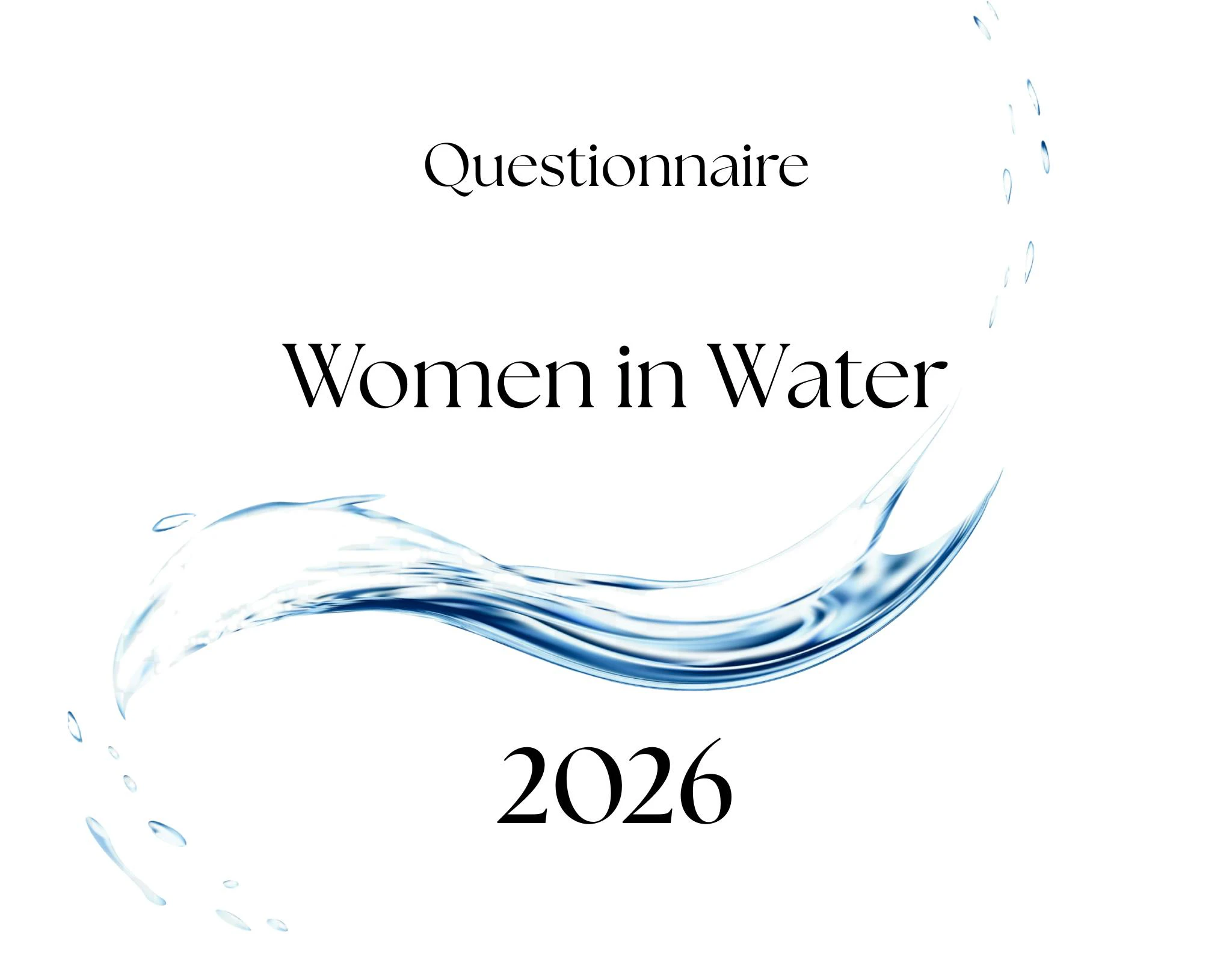 Questionnaire Women in Water 2026