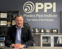 David M. Fink, president, the Plastics Pipe Institute, Inc. (Photo credit: PPI). David M. Fink, president, the Plastics Pipe Institute, Inc. (Photo credit: PPI).