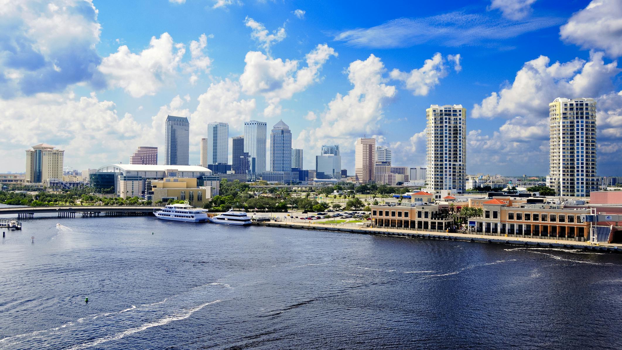 Cityscape of Tampa Florida