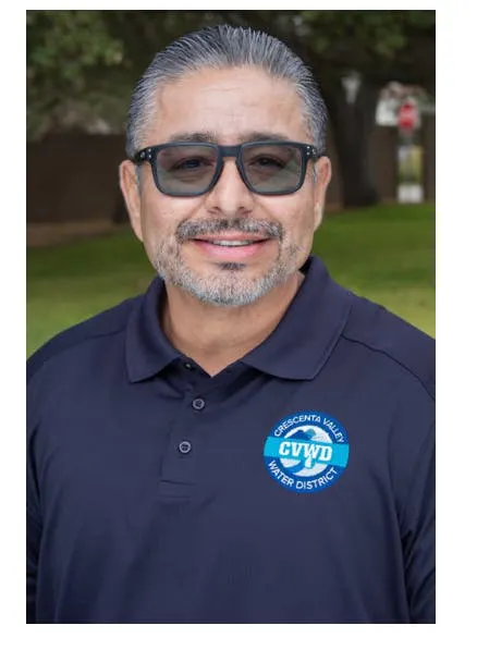 Assistant Director of Operations for CVWD Gabriel Gomez (Photo credit: Mueller & CVWD).