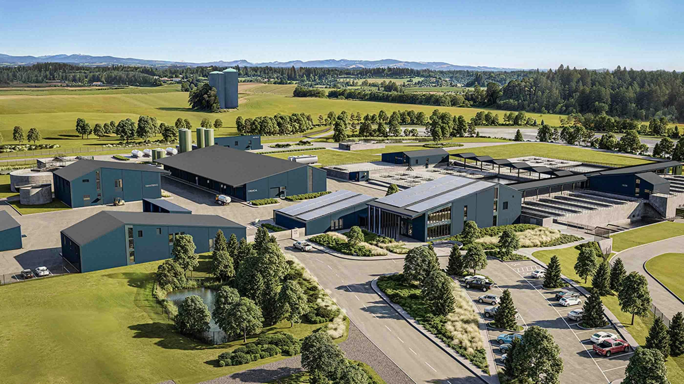 The Bull Run Filtration Facility (Photo credit: Stantec).