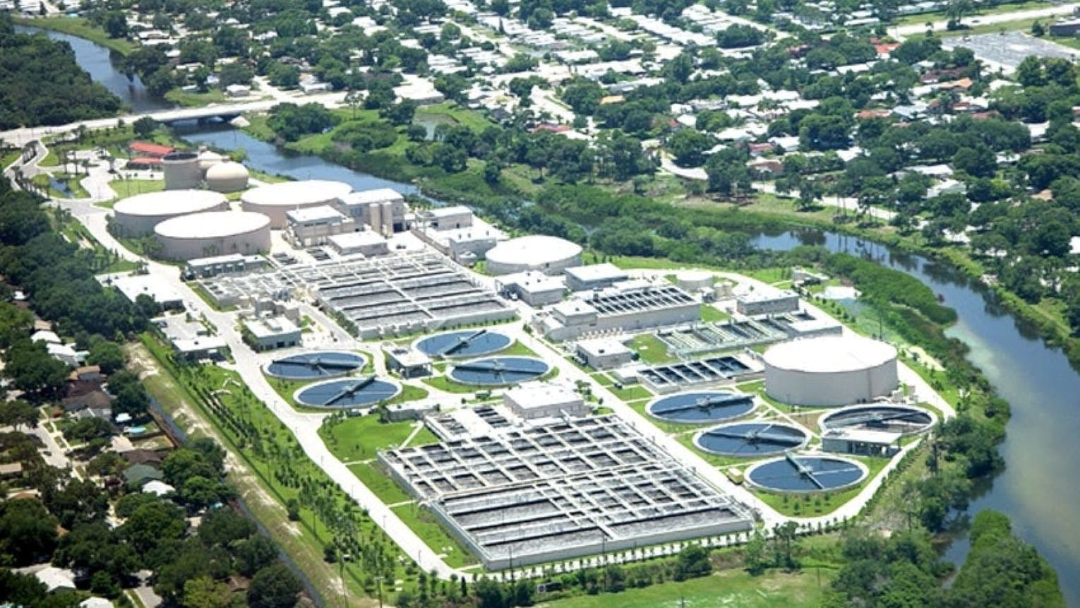 Pinellas Wastewater Treatment Plant.
