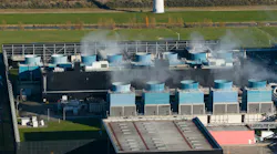 Large-scale cooling systems and massive infrastructure at a hyperscale data center Large-scale cooling systems and massive infrastructure at a hyperscale data center