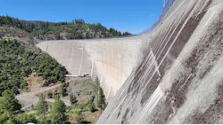 Yuba Water implemented a digital automated survey and monitoring system to better understand the entire performance of New Bullards Bar Dam, ensuring safe, reliable operations (Image courtesy of Yuba Water Agency). Yuba Water implemented a digital automated survey and monitoring system to better understand the entire performance of New Bullards Bar Dam, ensuring safe, reliable operations (Image courtesy of Yuba Water Agency).