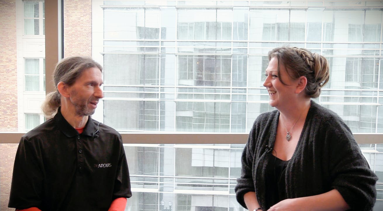 Brent Alspach and Mandy Crispin