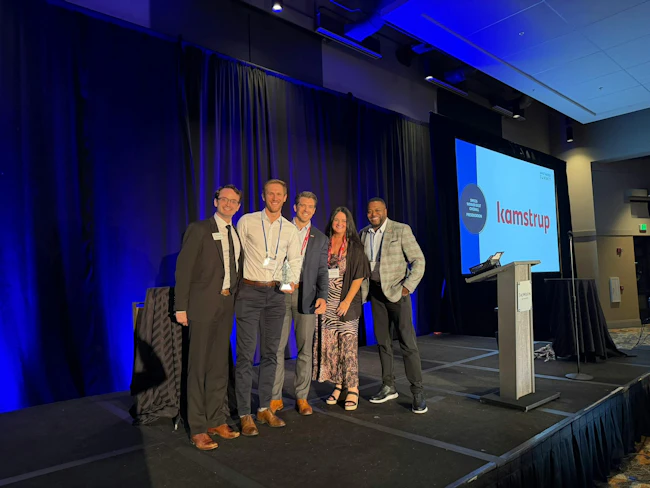 Kamstrup wins SWS Award